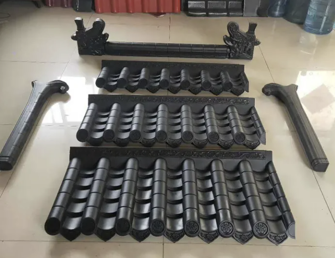 塑脂瓦的流行是现代建筑的一个必然趋势
